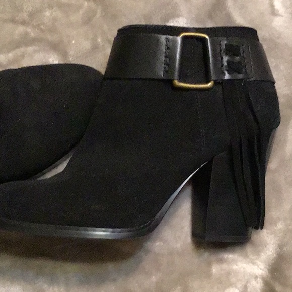 Black, Kenzie, leather ankle boots - Picture 2 of 5